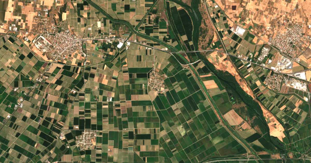 Carte satellite de Valtochórion