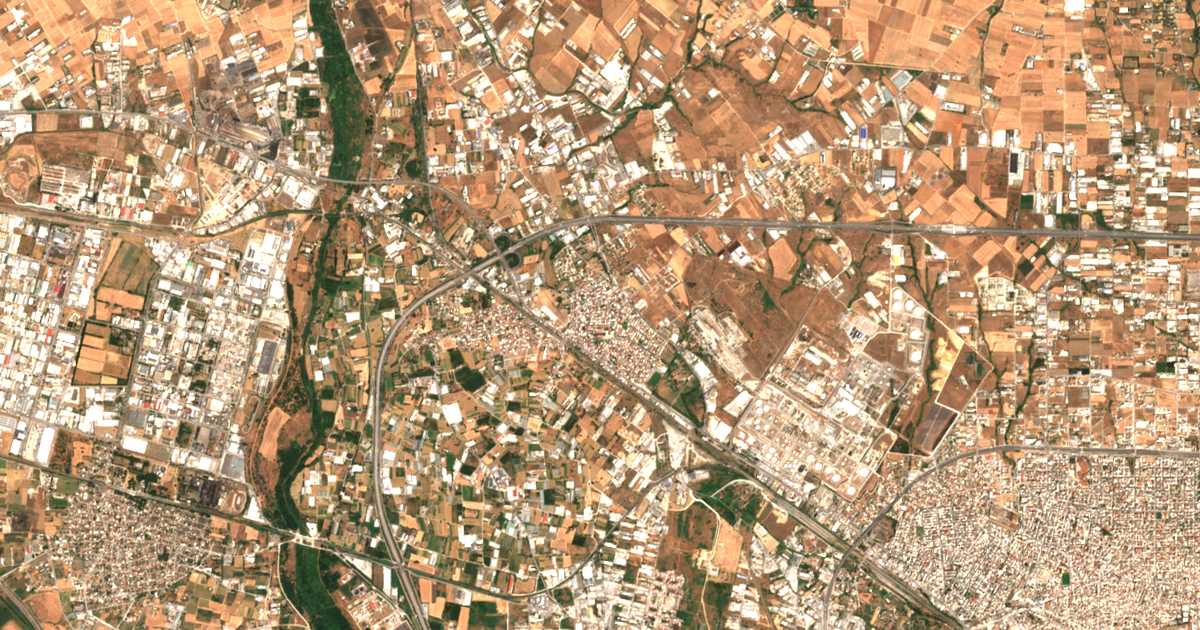 Carte satellite de Diavatá