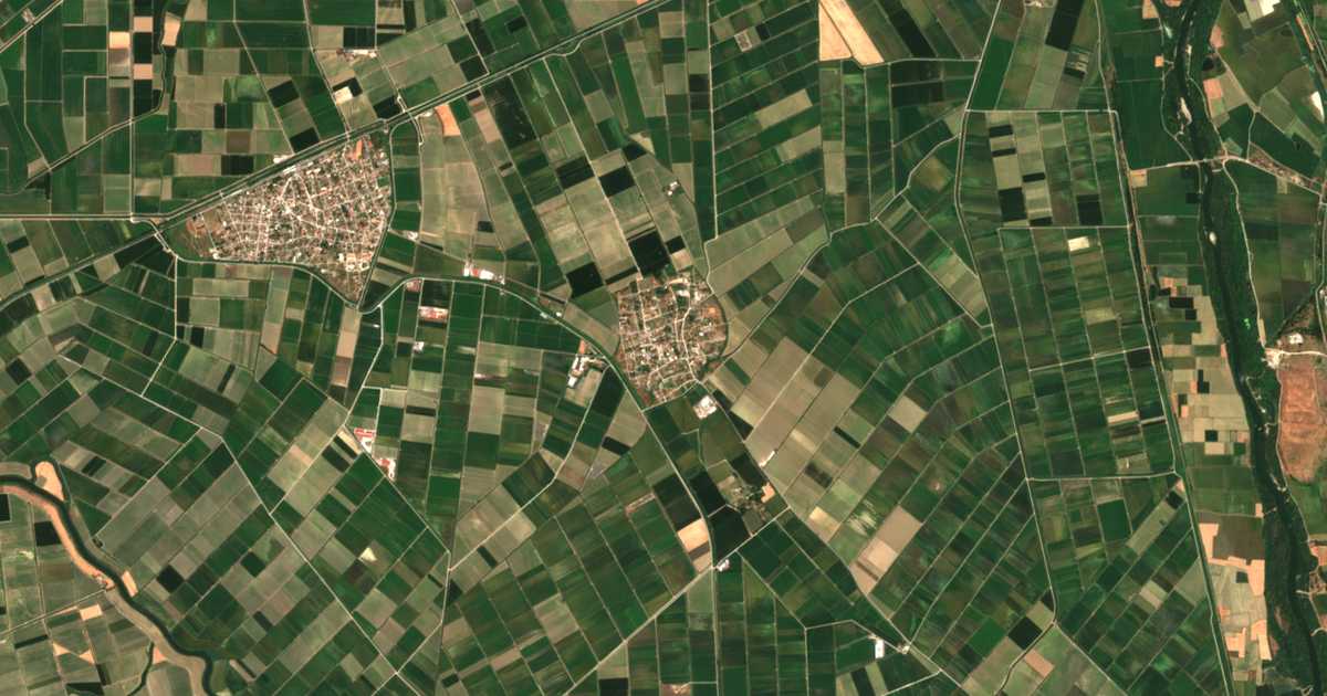 Carte satellite de Vrachiá