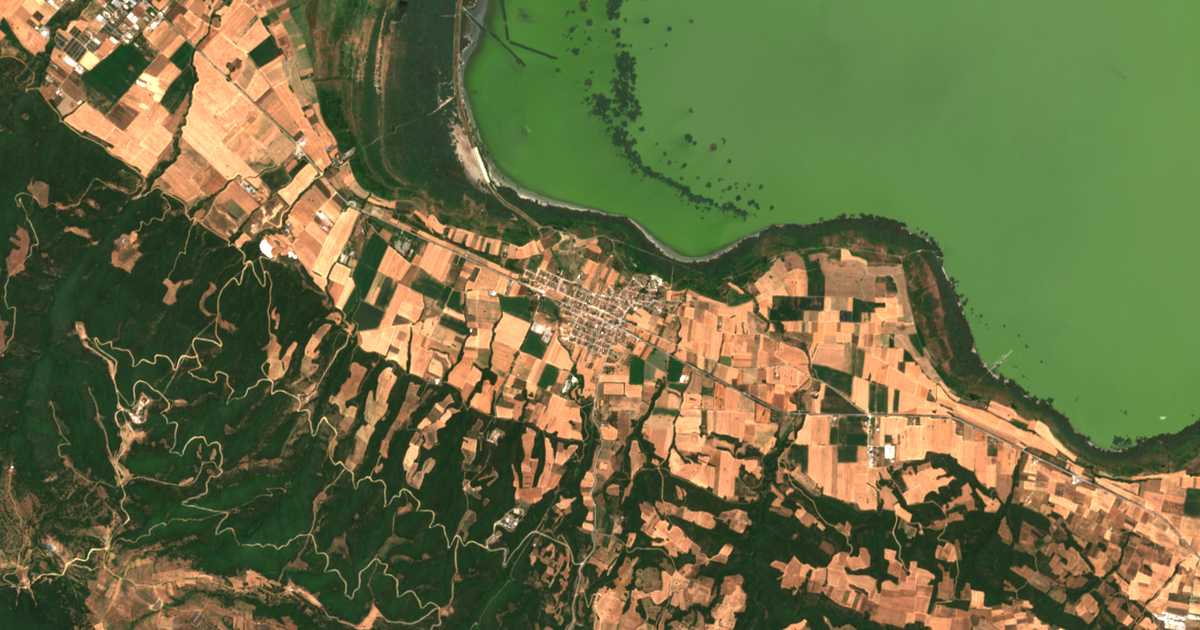 Carte satellite de Ágios Vassílios