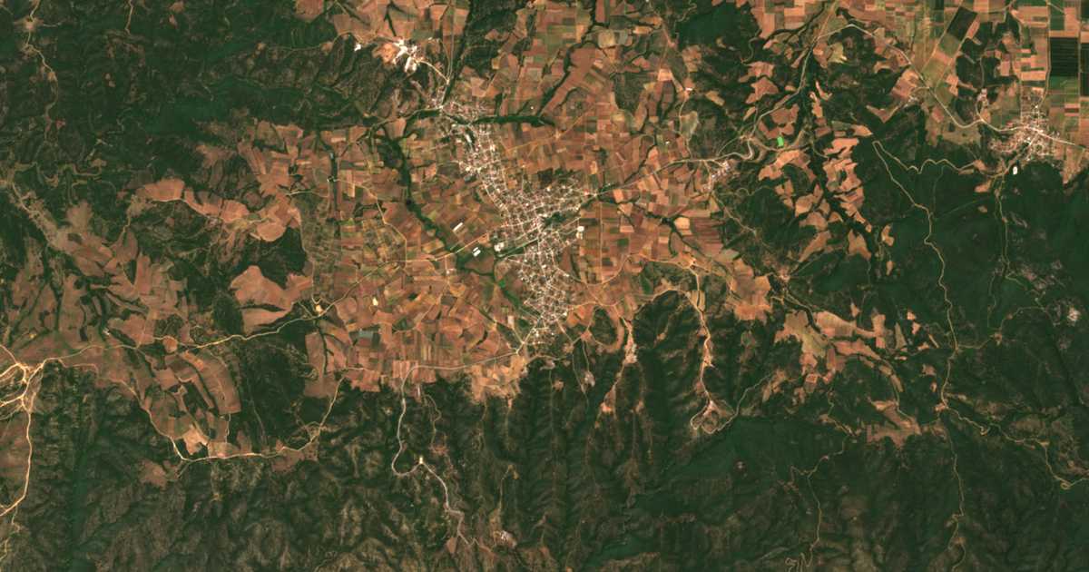 Carte satellite de Askós