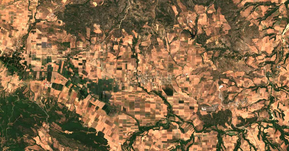 Carte satellite de Kalamotón