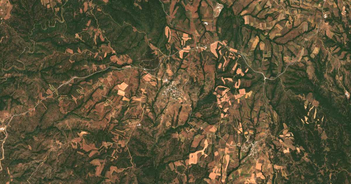 Carte satellite de Lofískos