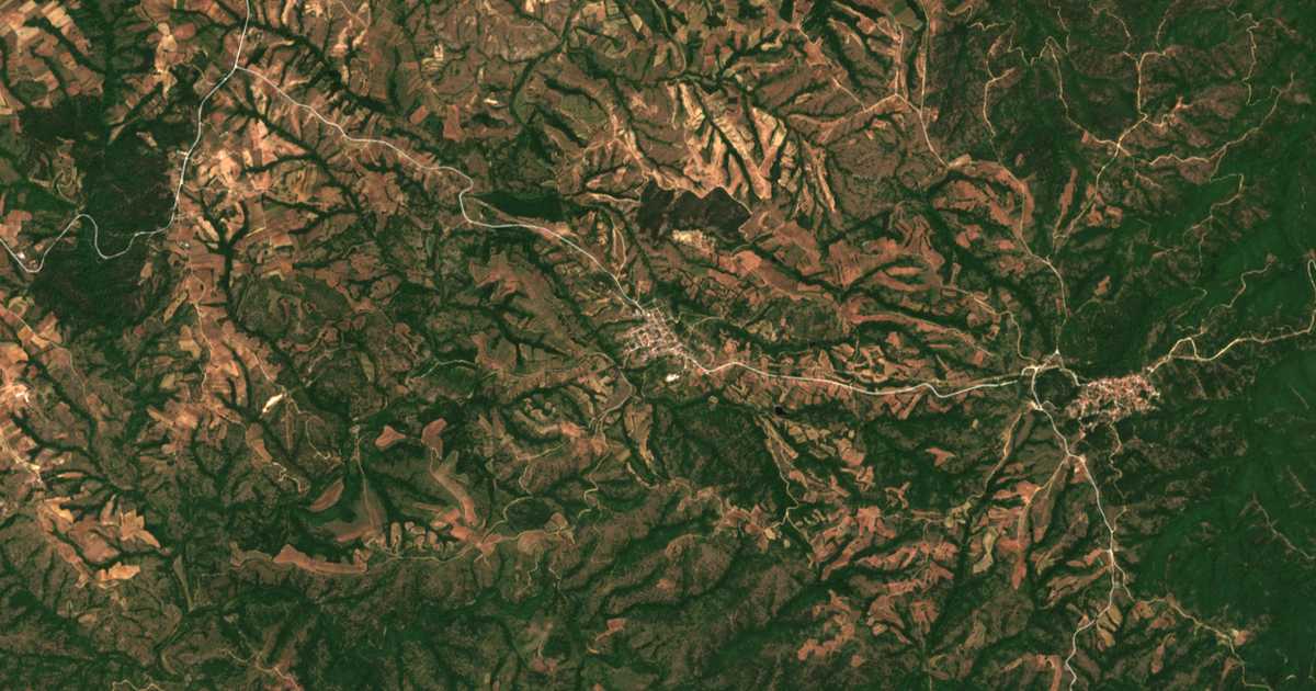 Carte satellite de Nikópoli