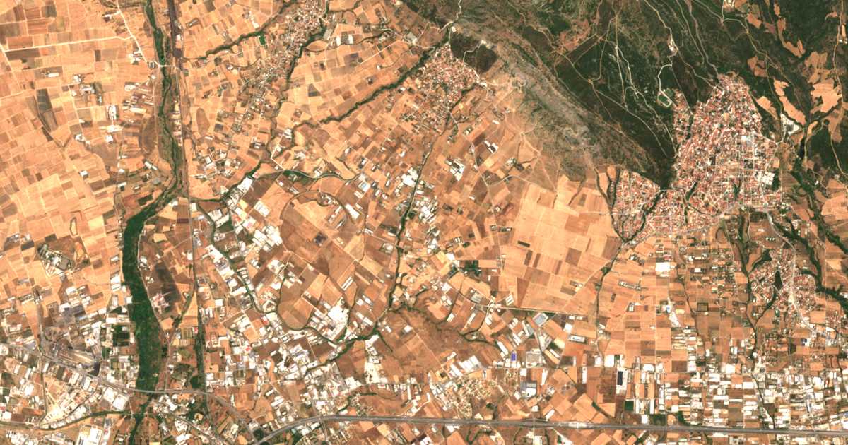 Carte satellite de Ágios Geórgios