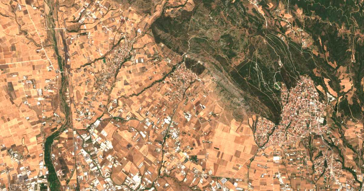 Carte satellite de Aléxandros Ypsilántis