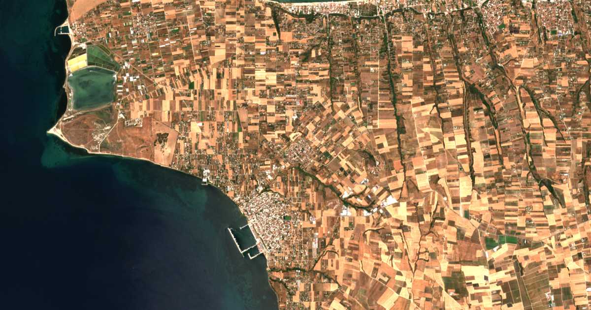 Carte satellite de Néa Kerasiá