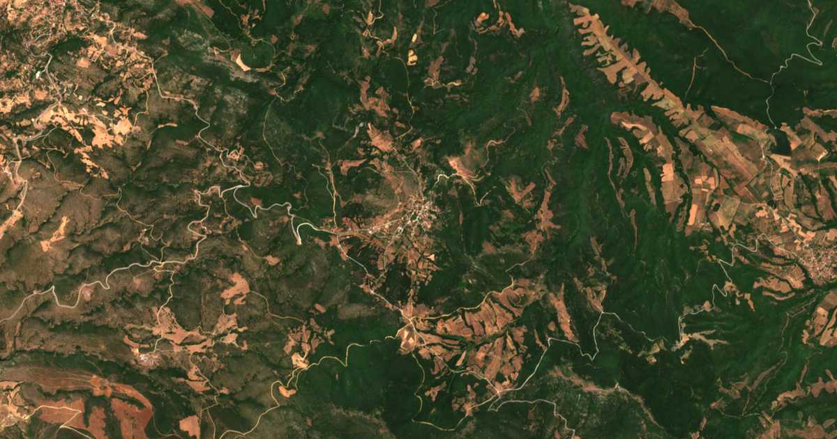 Carte satellite de Livádi