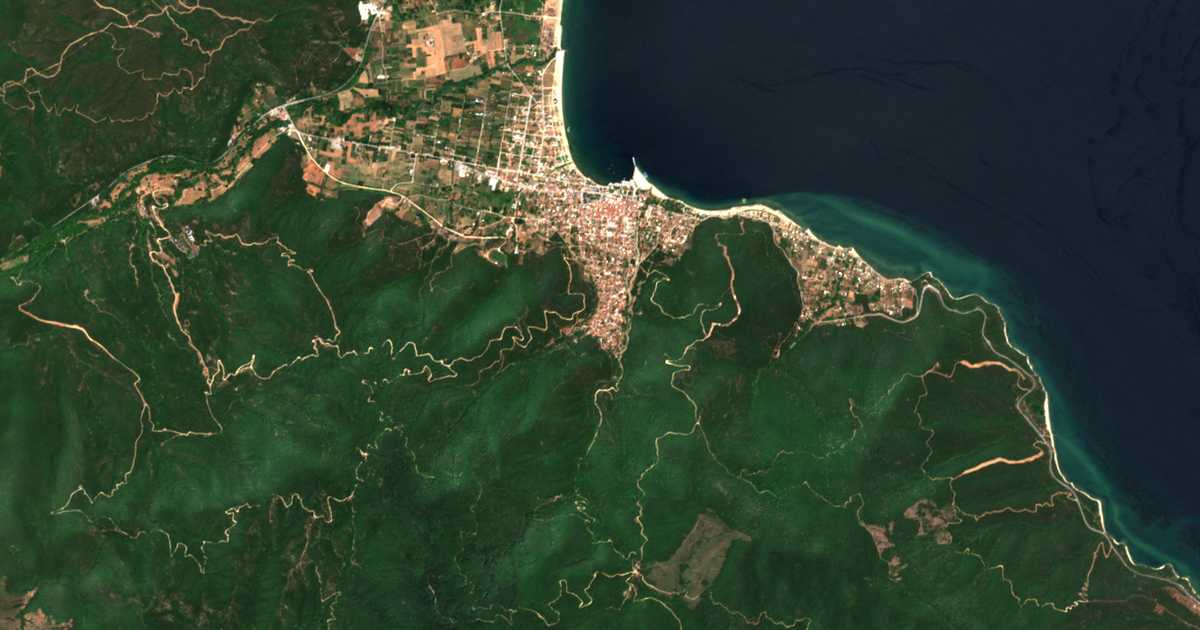 Carte satellite de Áno Stavrós