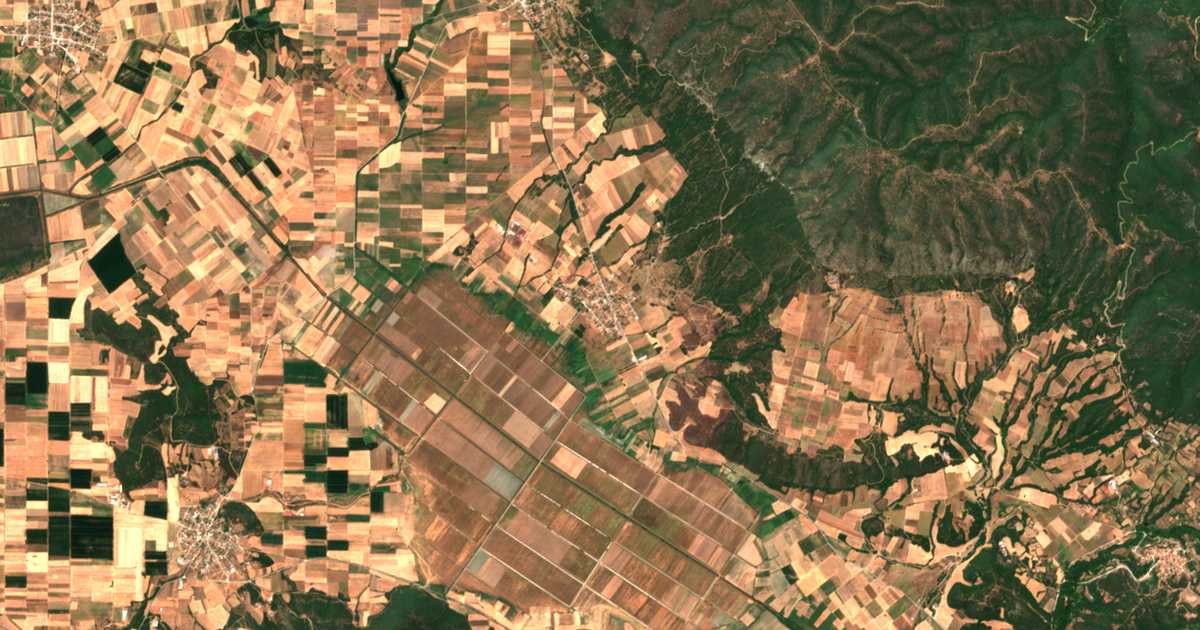 Carte satellite de Límni