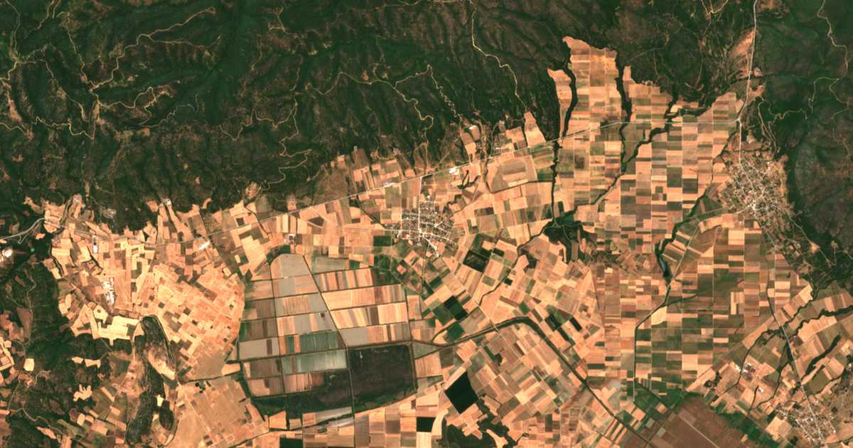Carte satellite de Mavroúda