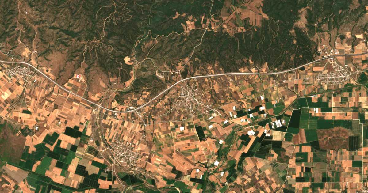 Carte satellite de Profítis