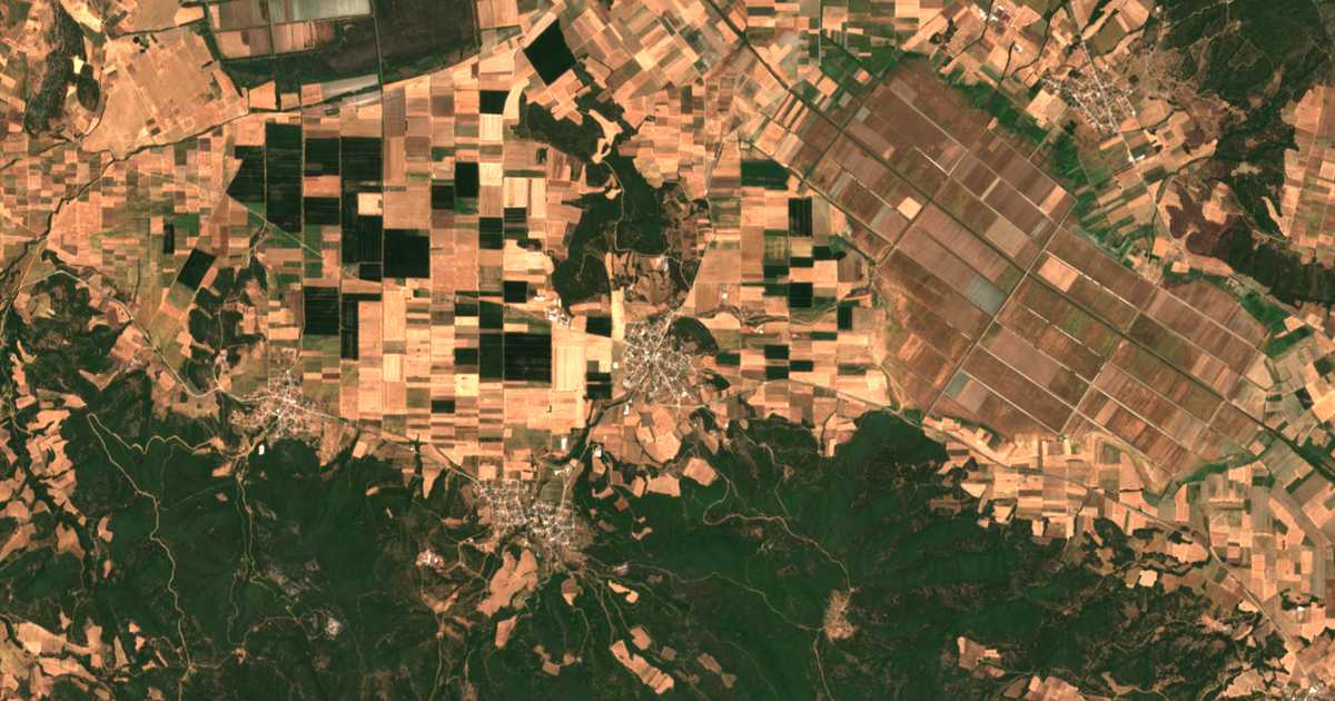 Carte satellite de Xiropótamos