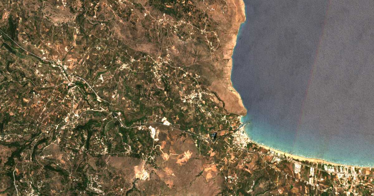 Carte satellite de Exópolis