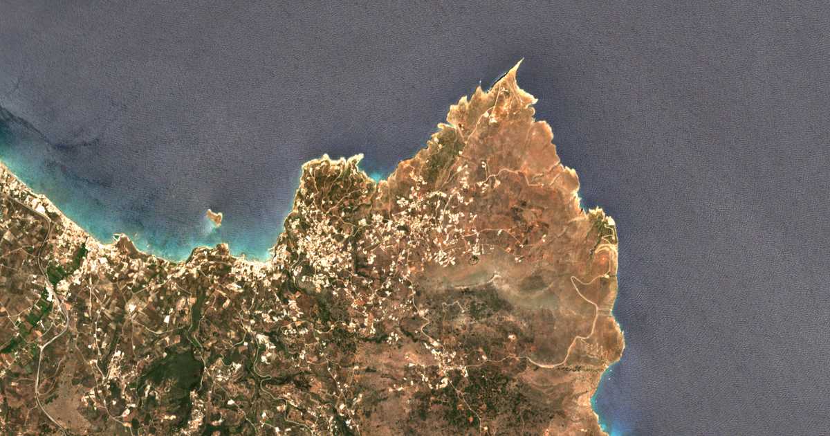 Carte satellite de Kókkino Chorió