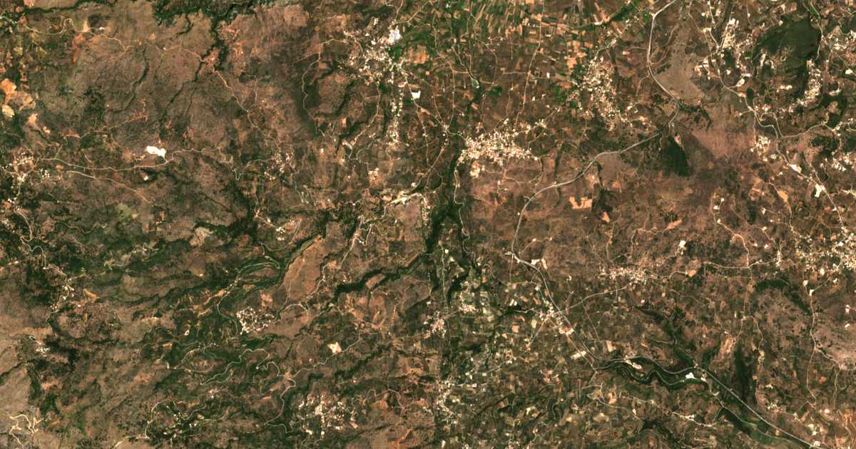 Carte satellite de Macherí