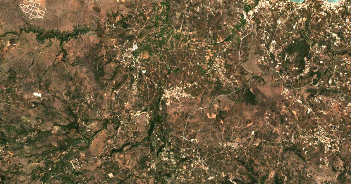 Carte satellite de Néo Chorió