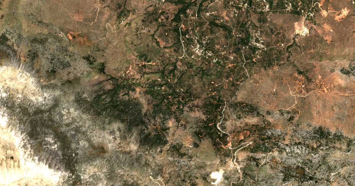 Carte satellite de Vatoudiaris