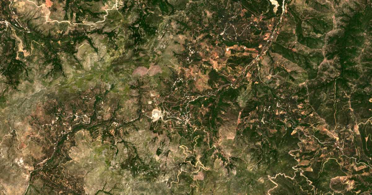 Carte satellite de Límni