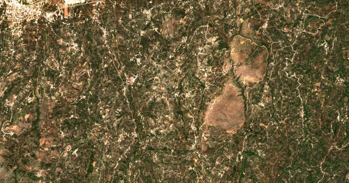 Carte satellite de Pervolákia
