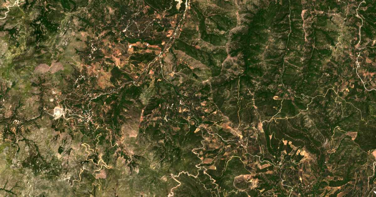 Carte satellite de Strovlés