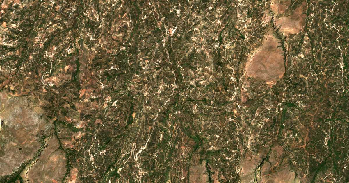 Carte satellite de Voulgáro