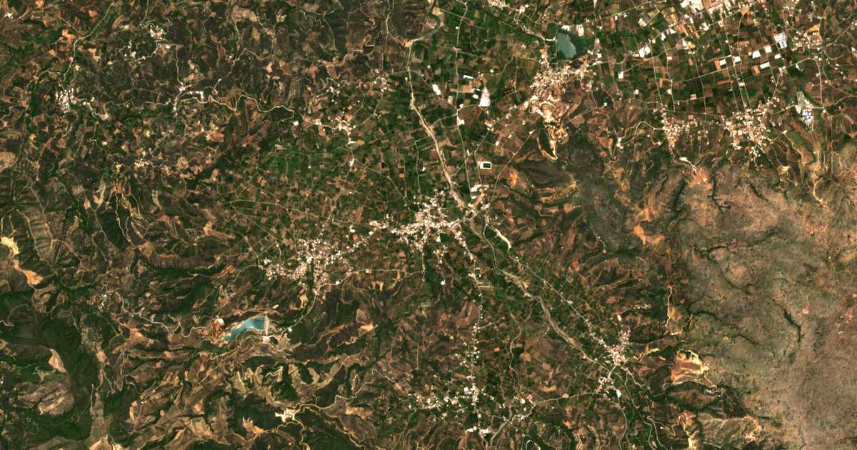 Carte satellite de Alikianós