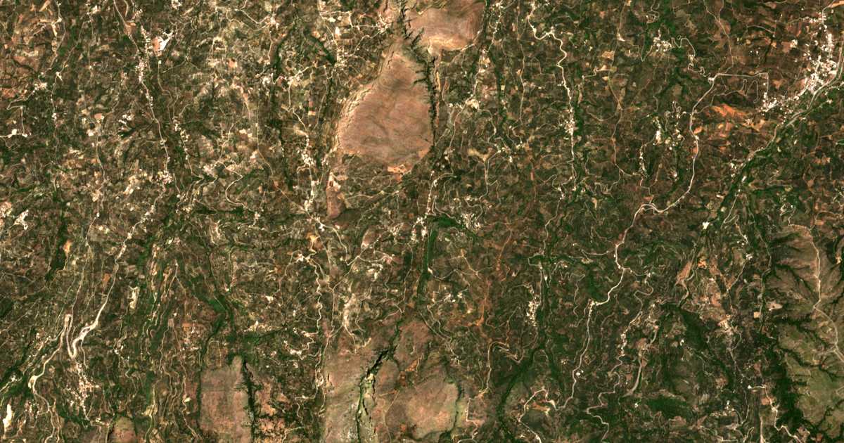 Carte satellite de Delianá