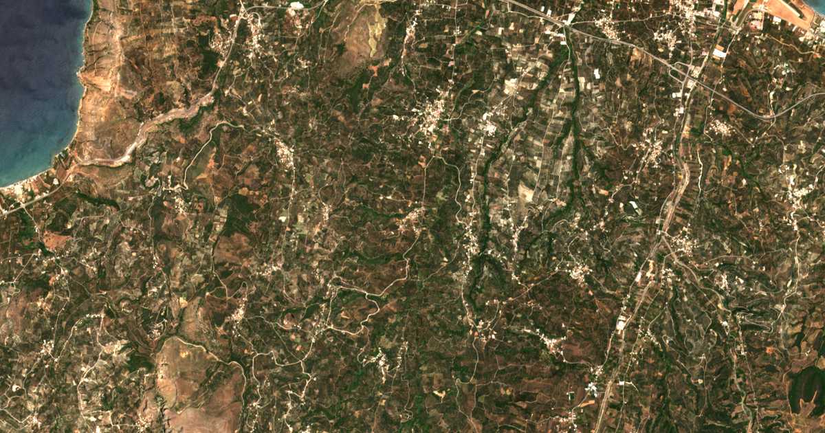 Carte satellite de Drakóna