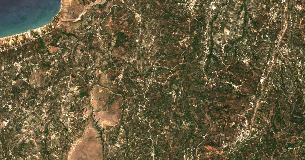 Carte satellite de Episkopí