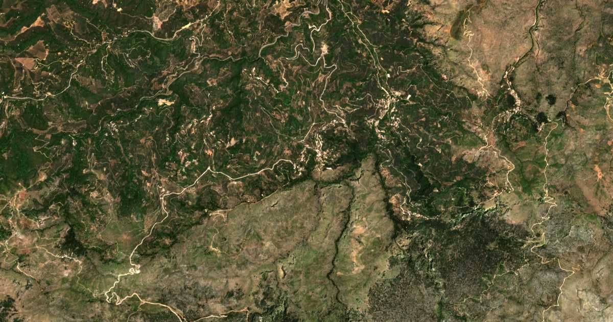 Carte satellite de Lákkoi