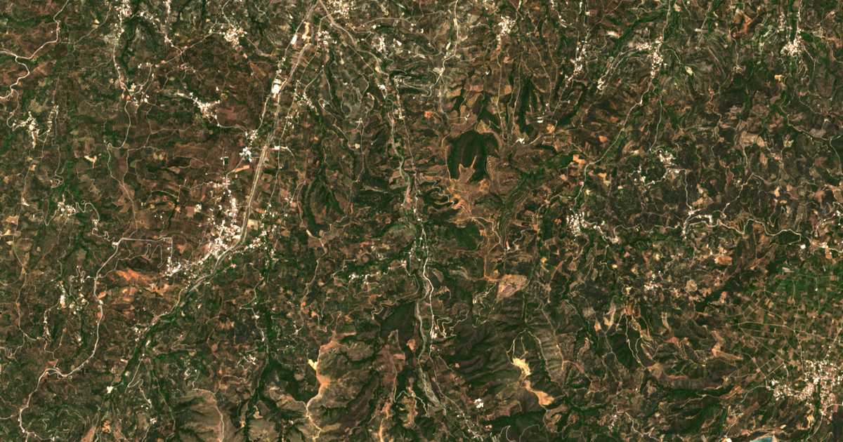 Carte satellite de Límni