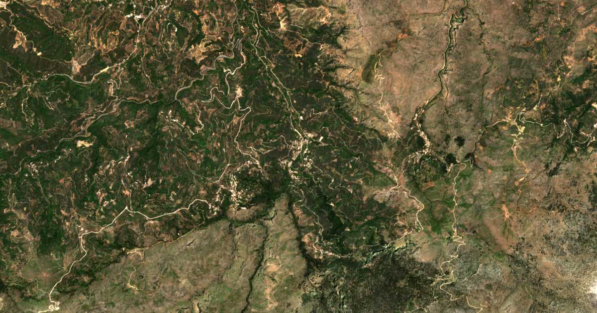 Carte satellite de Mesklá