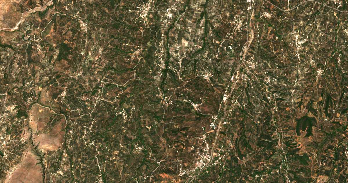Carte satellite de Pontikianá