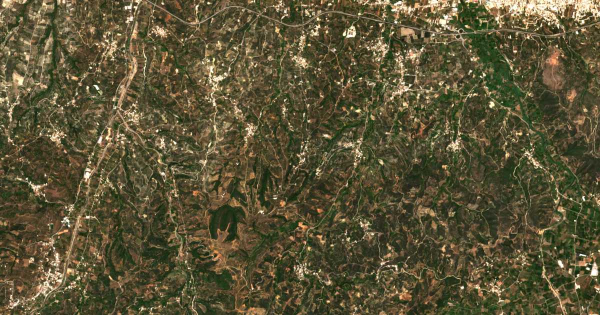 Carte satellite de Xirokámpion