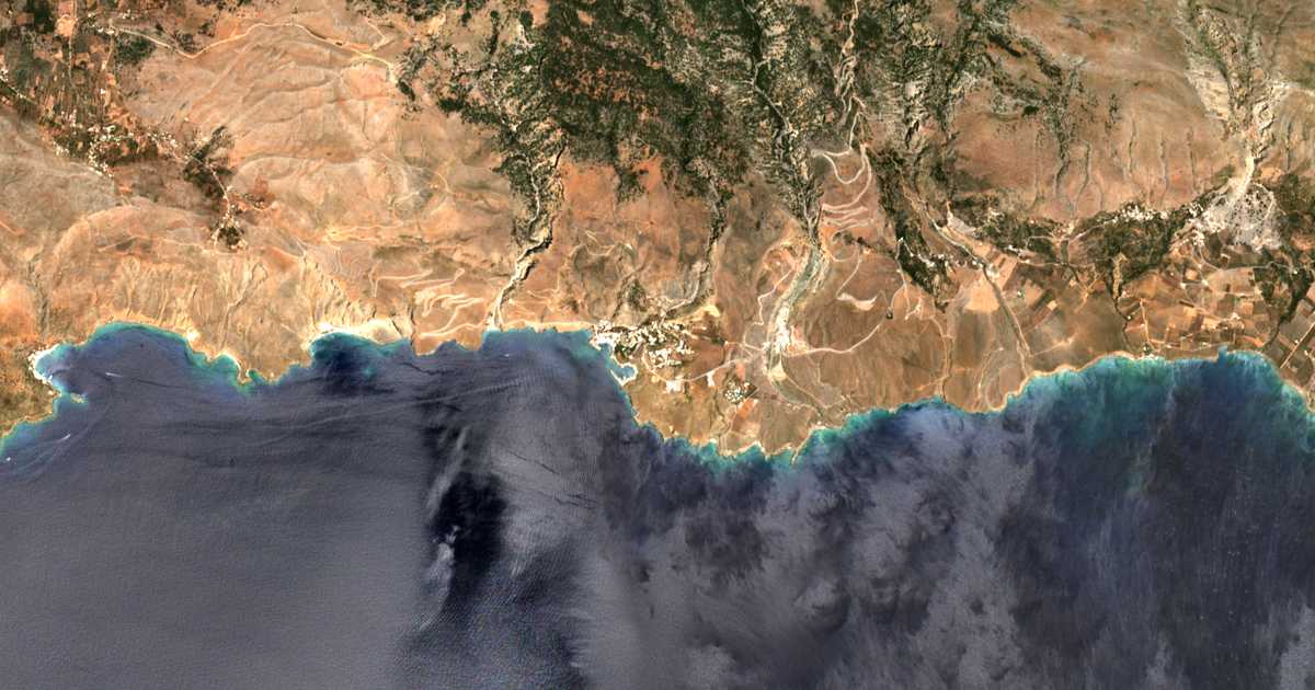 Carte satellite de Chóra Sfakíon