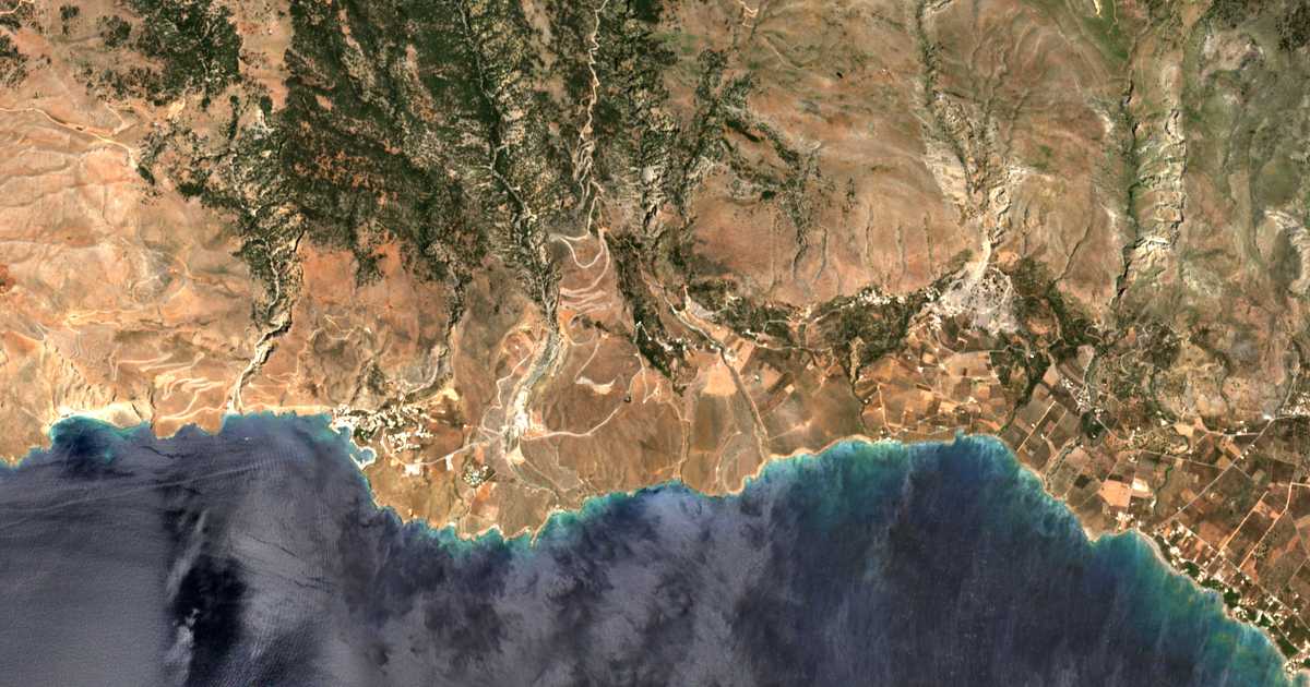 Carte satellite de Komitádes