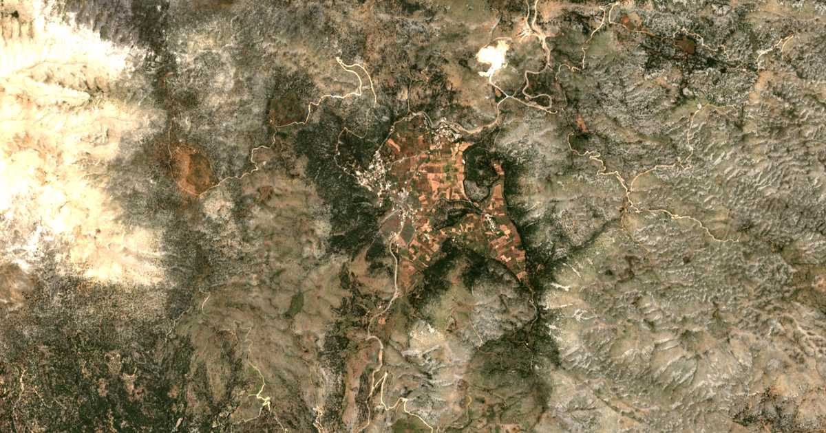 Carte satellite de Petrés