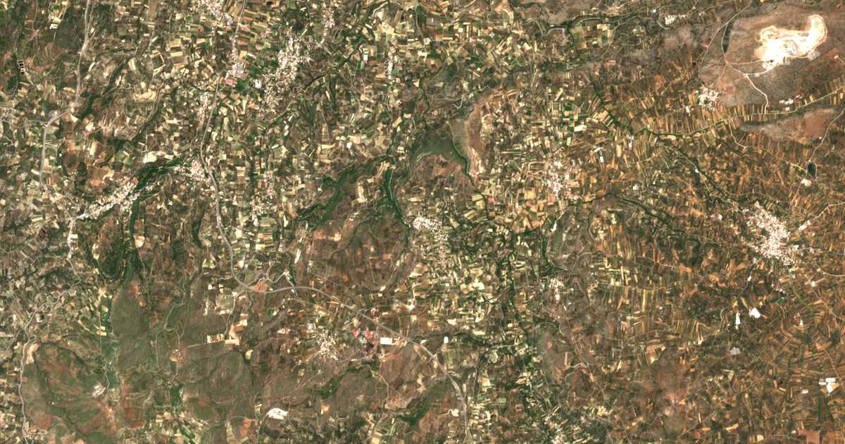Carte satellite de Astrítsi