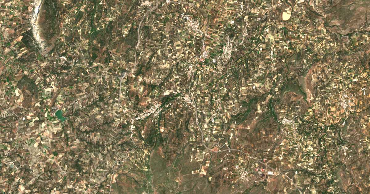 Carte satellite de Ágios Vassílios