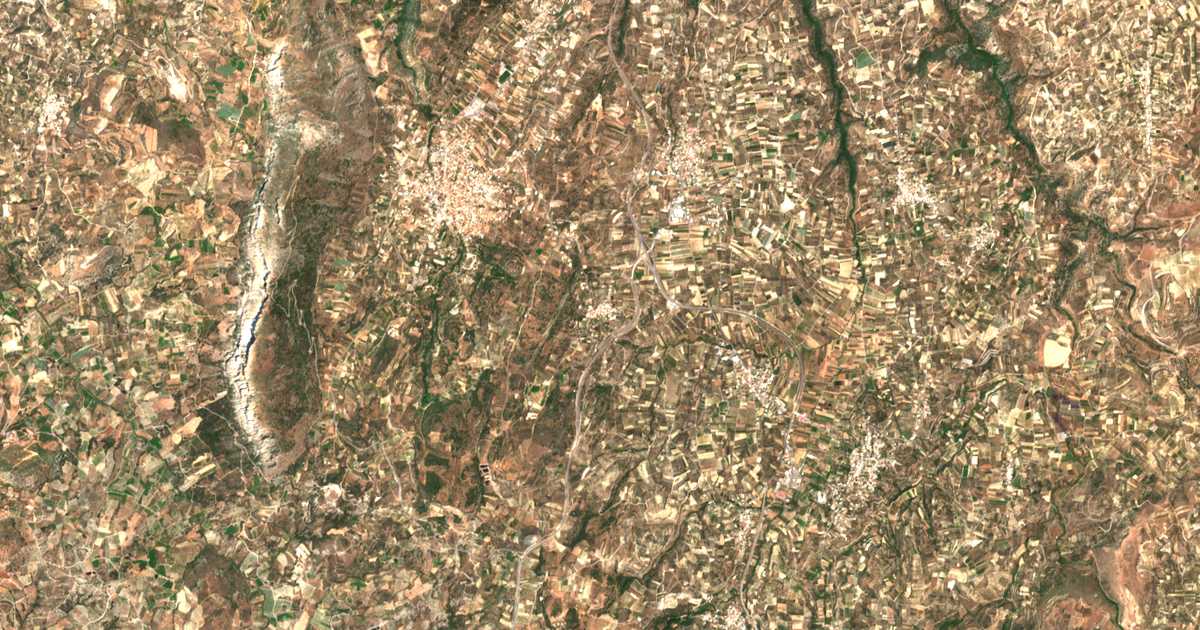 Carte satellite de Katalagári