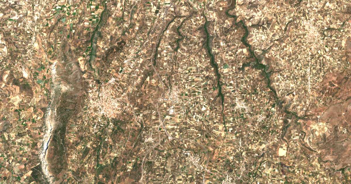 Carte satellite de Kounávi