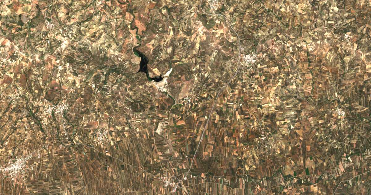 Carte satellite de Plakiótissa