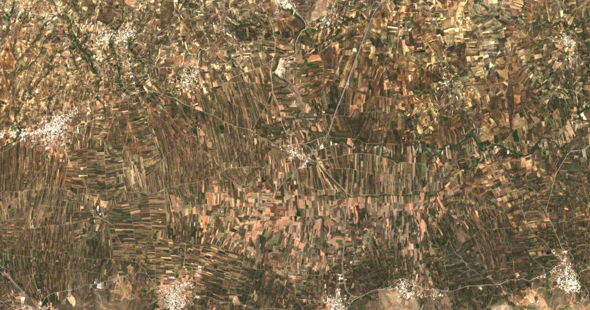 Carte satellite de Pretória