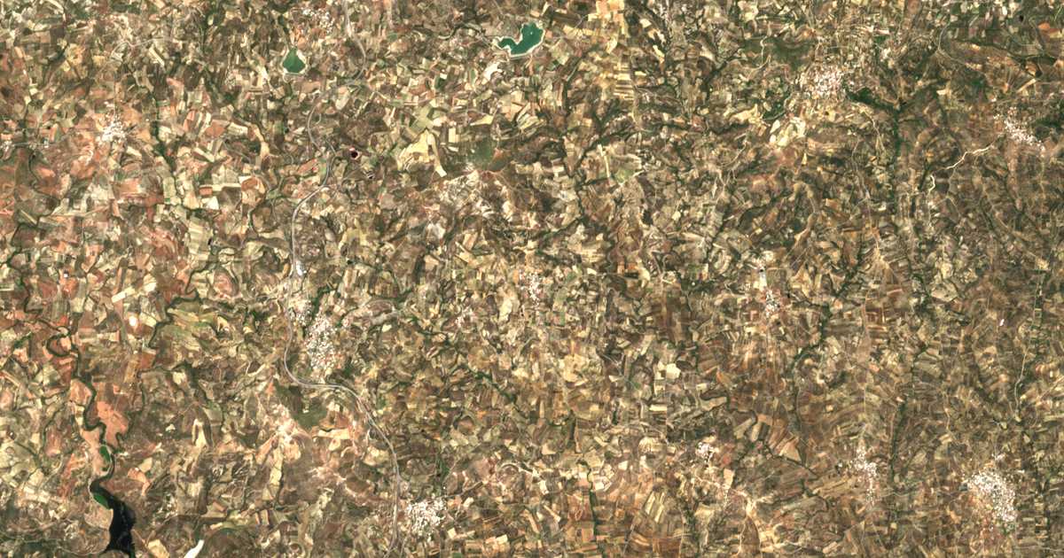 Carte satellite de Pyráthi