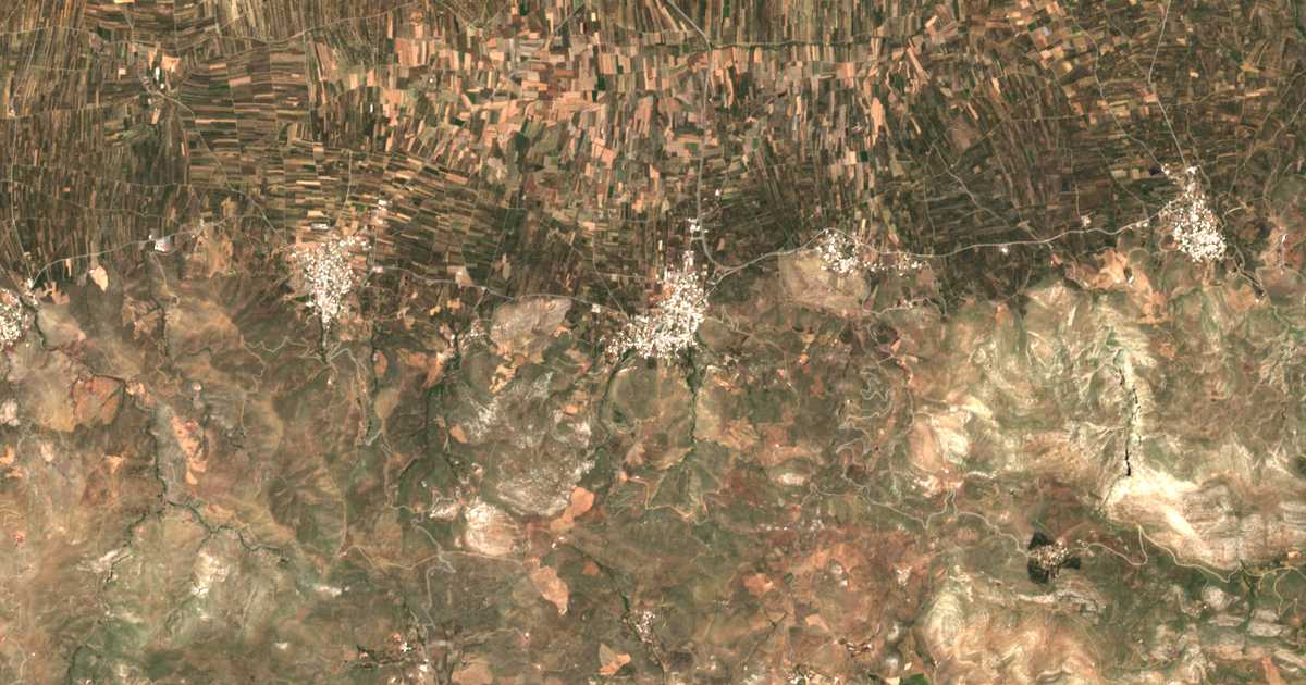 Carte satellite de Pýrgos
