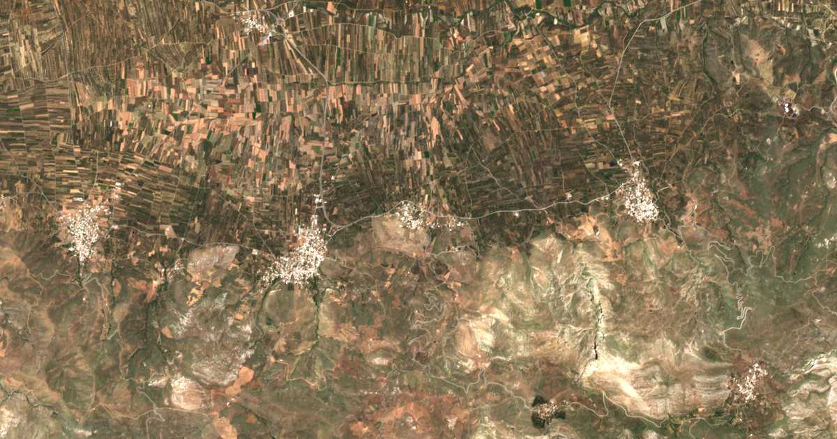 Carte satellite de Rotási