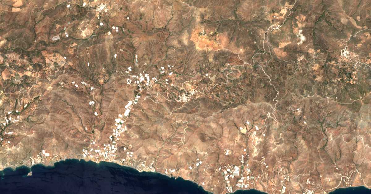 Carte satellite de Andiskári