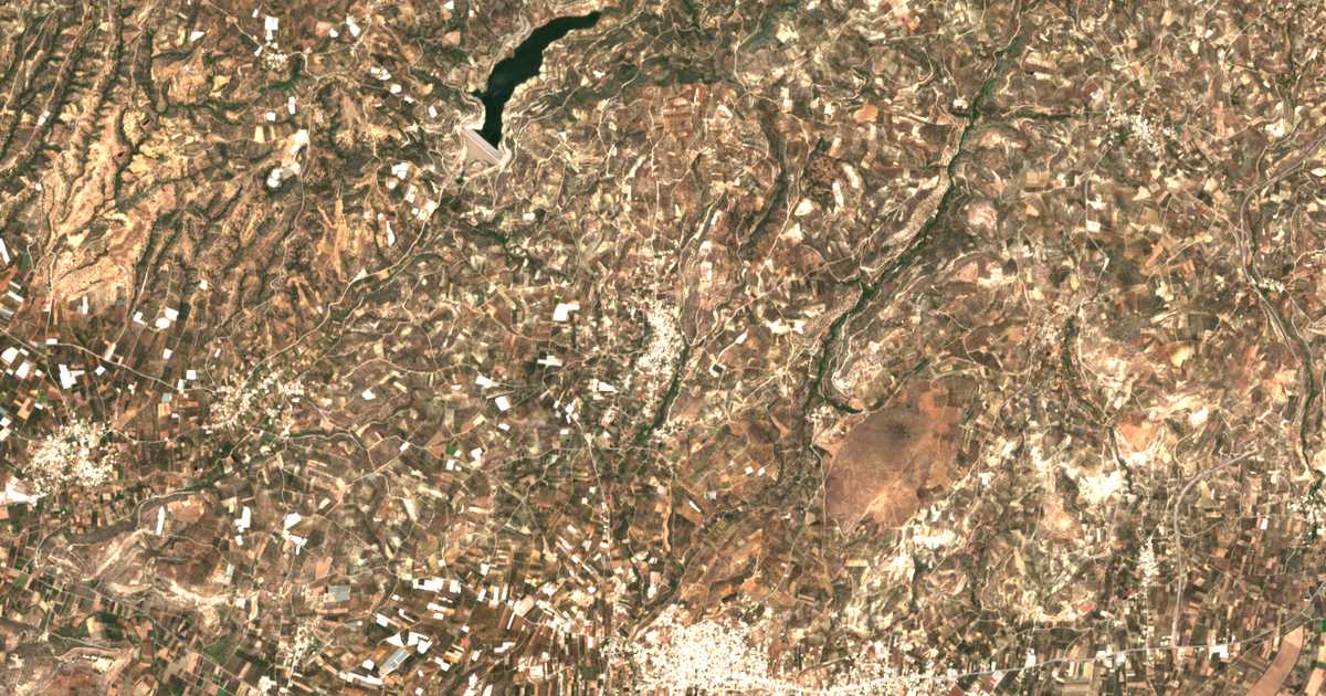 Carte satellite de Galiá