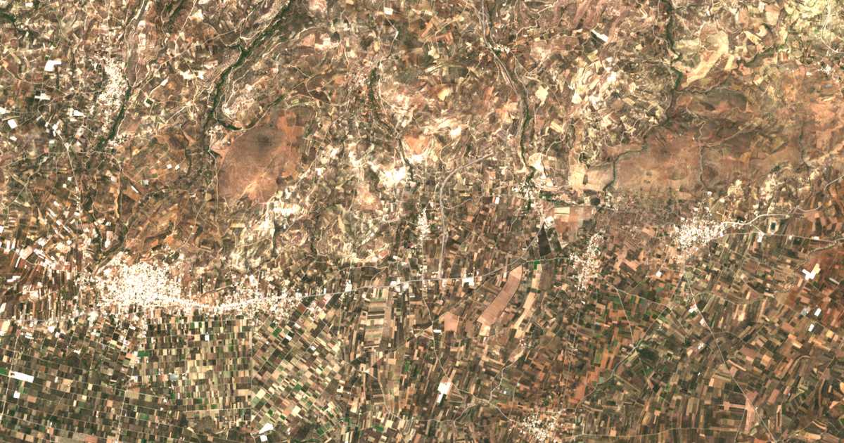 Carte satellite de Kastéllion